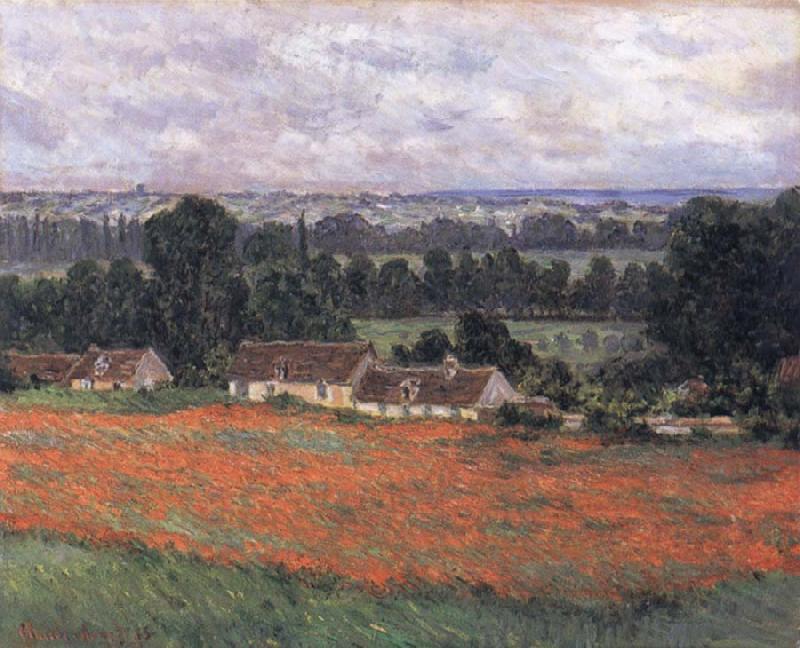 Claude Monet Field of Poppies,Giverny